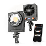 WELBORN F500BI 500W COB Bi-Color LED Video Light | Adjustable Color Temperature | 96+ CRI & TLCI | App Control | 180° Rotation | Professional Continuous Lighting for Photography, Videography, Studio & Film Production