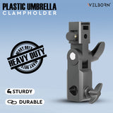 Welborn Plastic Umbrella Clamp for Photography & Video Lighting – Built for Studio Use