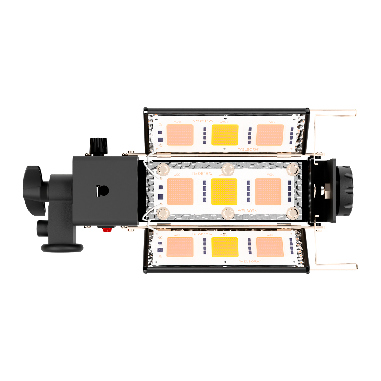 WELBORN LED Porta Light 900W Warm White Continuous Light with 5 Meter Power Cord & Carry Bag – Professional Photography & Video Studio Lighting