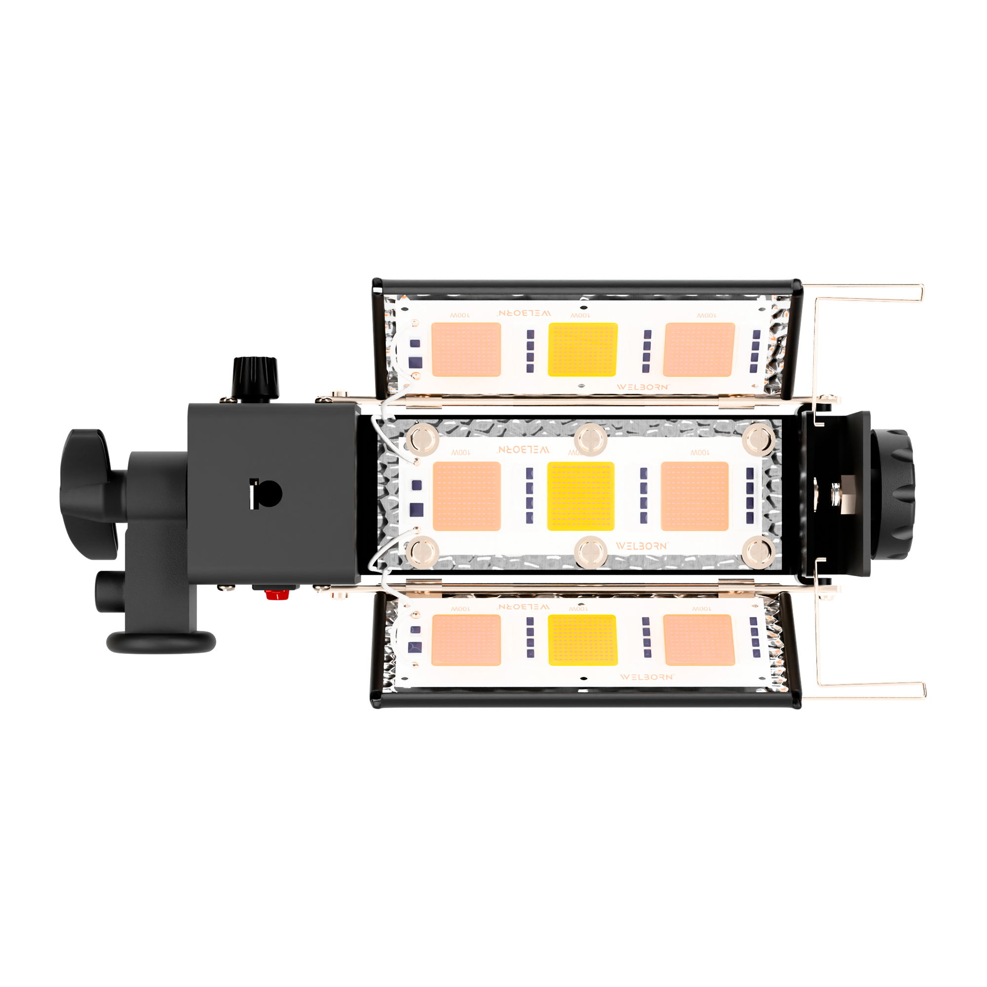 WELBORN LED Porta Light 900W Warm White Continuous Light with 5 Meter Power Cord & Carry Bag – Professional Photography & Video Studio Lighting