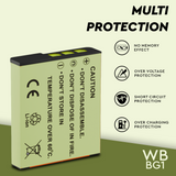 WELBORN NP-BG1 Rechargeable Battery Compatible with Sony Cameras – Reliable Power for Long Shoots