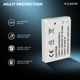 WELBORN NB5L Rechargeable Battery Pack Compatible with Canon Digital IXUS 870IS,970IS,980 is,990 is,90IS| Power Shot SD880 is,SD790 is,SD890 is,SD990 is,SD970 is, S100, S110,SX200 is,SX210 is
