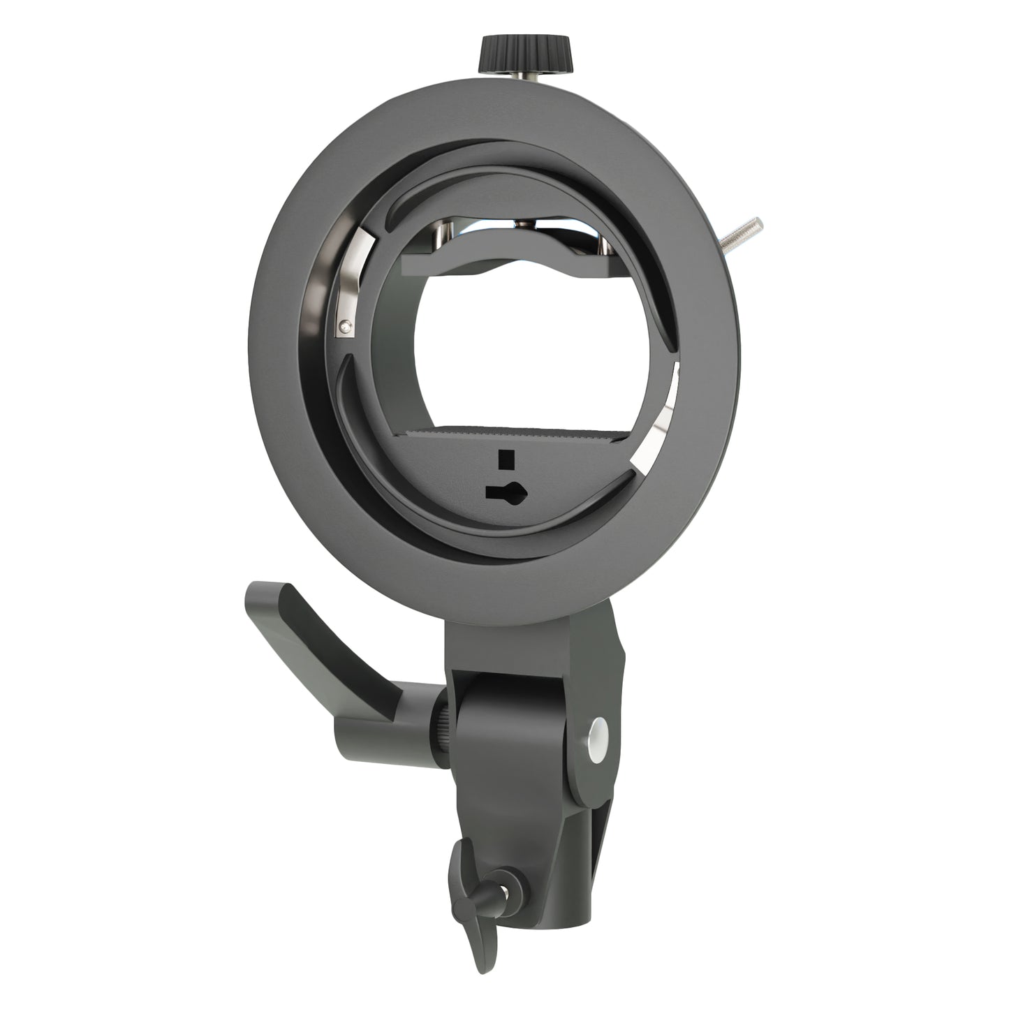 Welborn S1 Bracket S-Type Elinchrom S Mount Holder - Flash Mounting Solution for Speedlite , Snoot , and Softbox - Elevate Your Photography