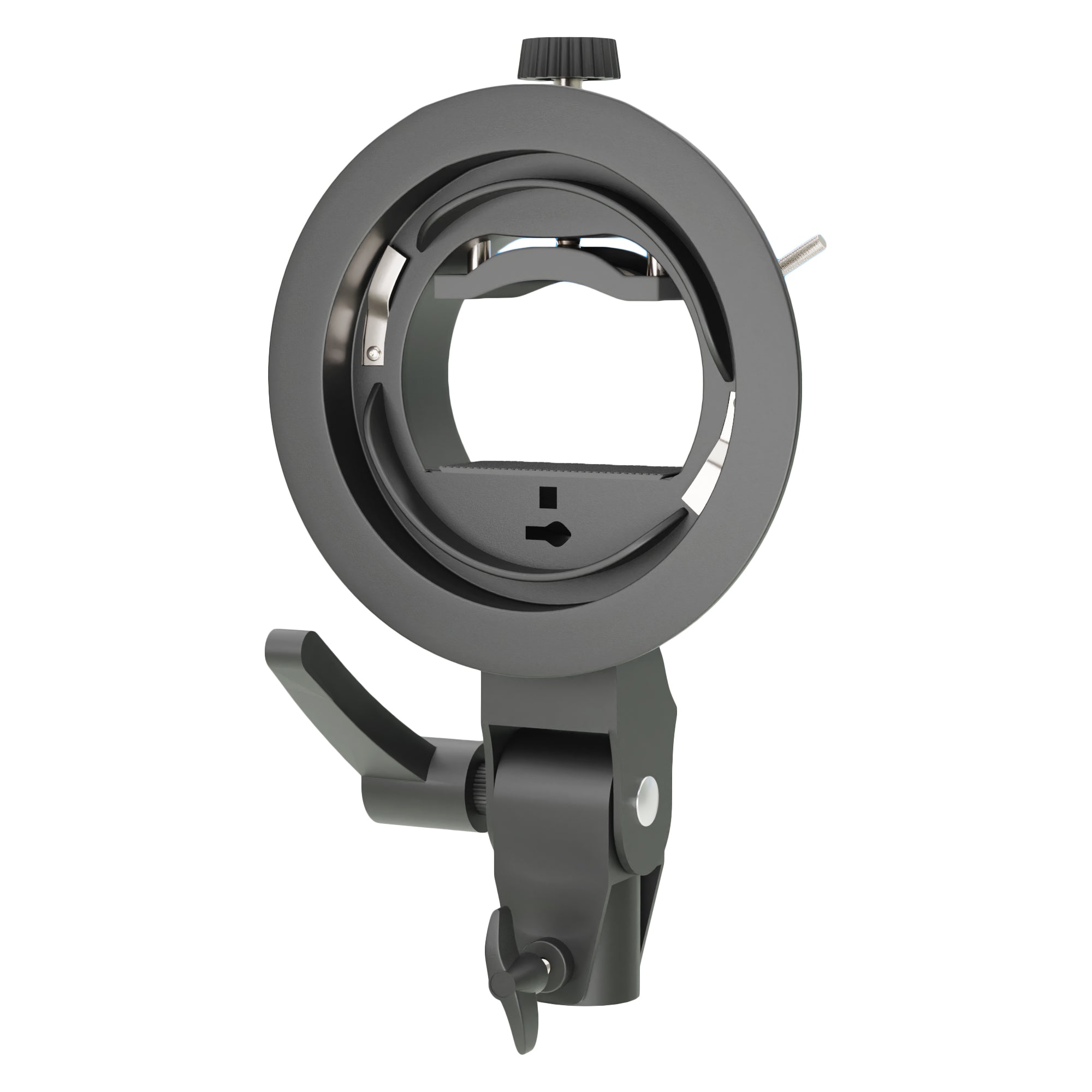 Welborn S1 Bracket S-Type Elinchrom S Mount Holder - Flash Mounting Solution for Speedlite , Snoot , and Softbox - Elevate Your Photography