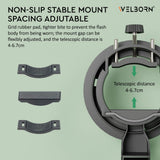 WELBORN Multipurpose S2 Type Speedlite Bracket for Round and Regular Head