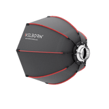 WELBORN Bowens Mount Softbox 8 Ribs – Lightweight Collapsible Soft Light for Professional Studio Lighting