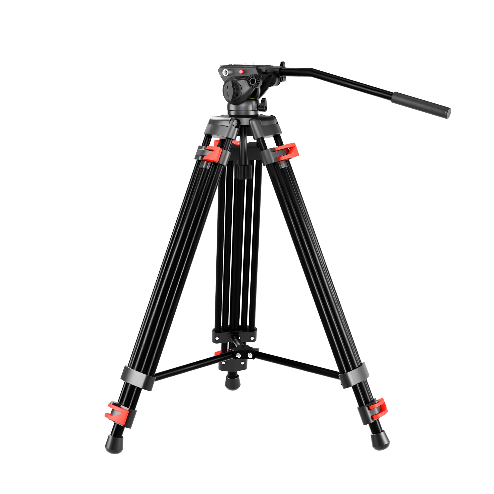 Welborn TR-700AF Professional Tripod | with 3 Sections |2 Way Head | Steady Rubberised Legs | Bubble Multipurpose Head |Maximum Operating Height: 85 cm | Maximum Load Capacity: 20kgs (Black)