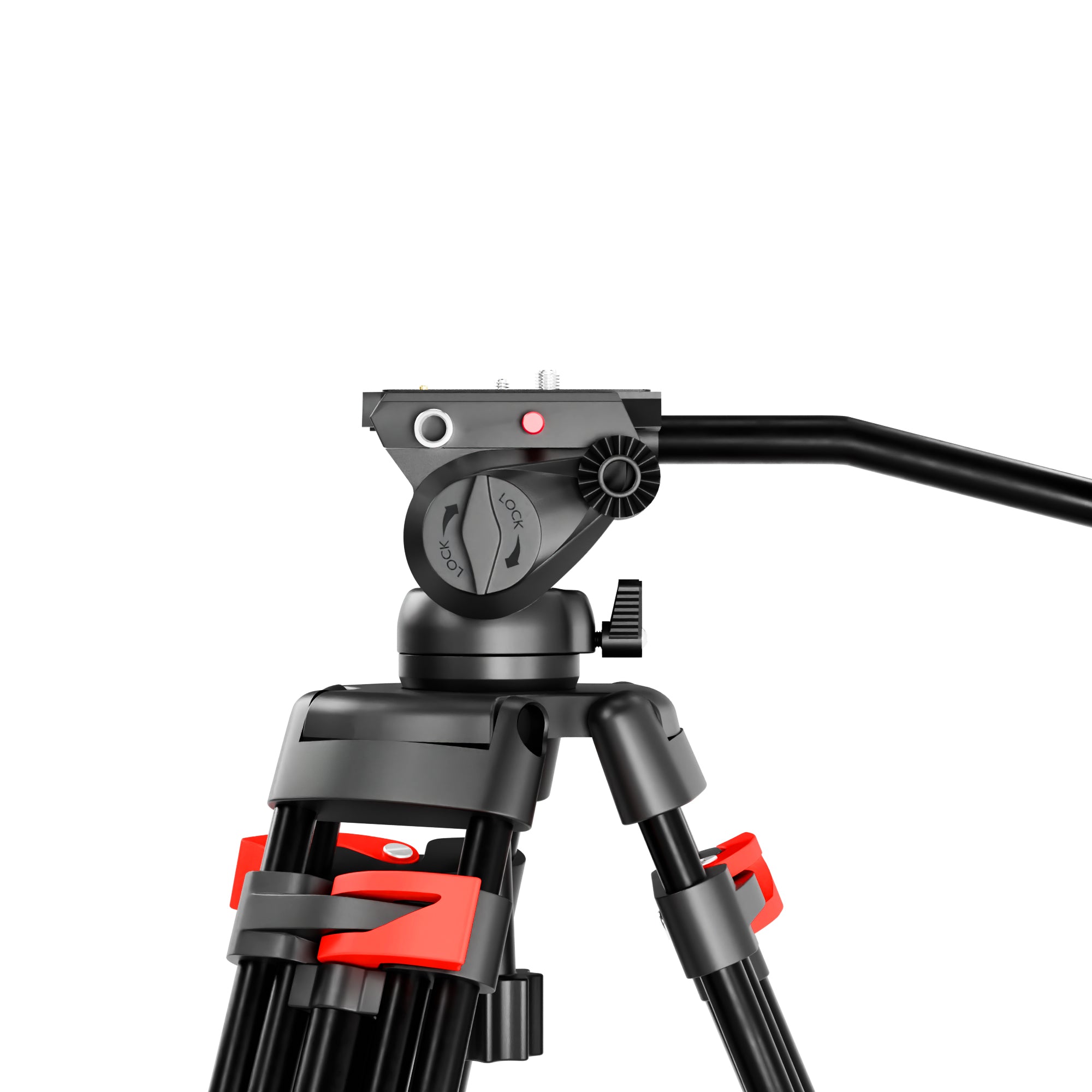 Welborn TR-700AF Professional Tripod | with 3 Sections |2 Way Head | Steady Rubberised Legs | Bubble Multipurpose Head |Maximum Operating Height: 85 cm | Maximum Load Capacity: 20kgs (Black)