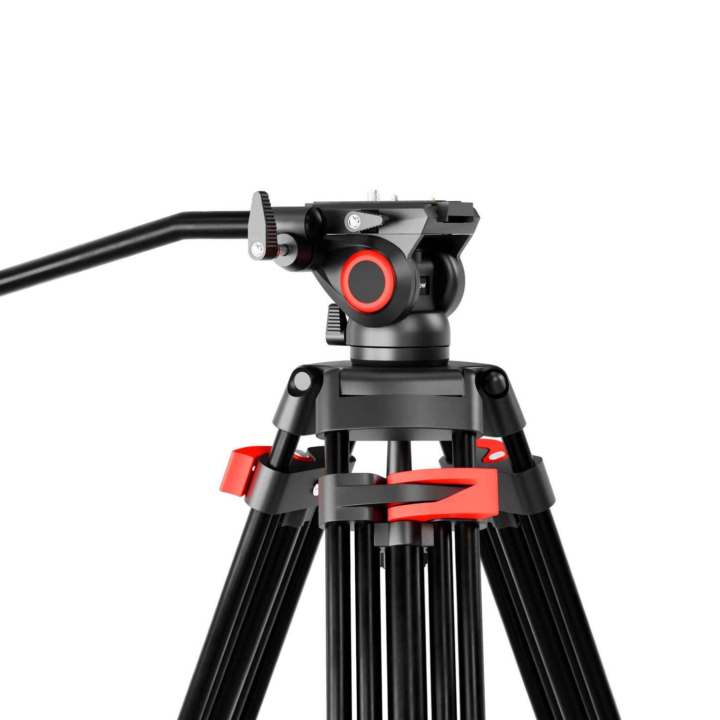 Welborn TR-700AF Professional Tripod | with 3 Sections |2 Way Head | Steady Rubberised Legs | Bubble Multipurpose Head |Maximum Operating Height: 85 cm | Maximum Load Capacity: 20kgs (Black)
