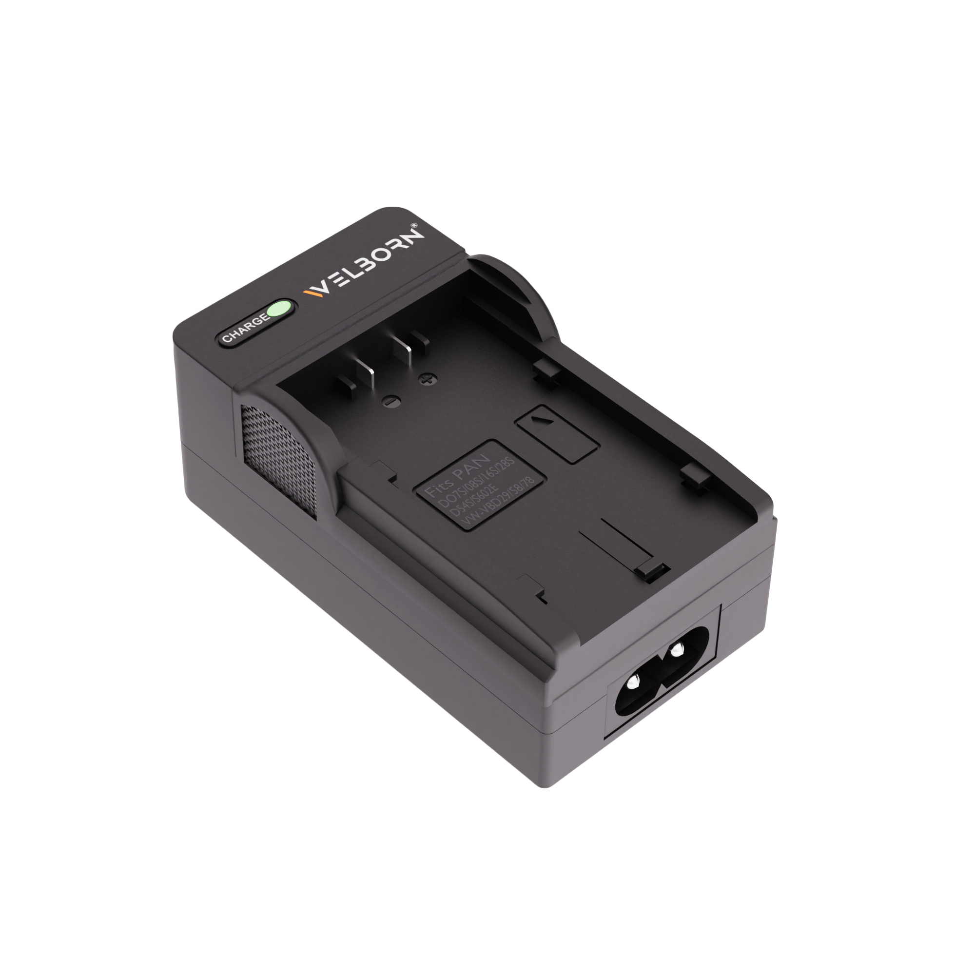 Welborn Fast Battery Charger for VBD58 | Professional Camcorder Charging Adapter