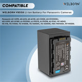WELBORN VBD58 (13400 mAh) Battery Compatible with AC-UX90 AG-AC8 AG-AC30 AG-CX350 AG-DVX200EJ AG-UX90 AG-UX180 AJ-PX230EJ AJ-PX270 AJ-PX298 AU-EVA1 HC-MDH2 HC-X1E-HC-X2000E NV-MX500 Cameras