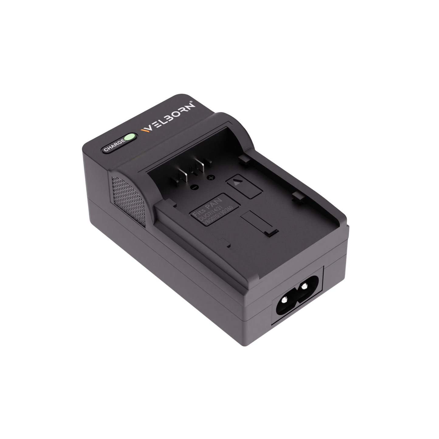 Welborn Camera Battery Charger for Panasonic VBG6 Battery Compatible with HDCHS300,TM300,HS250,SD100,HS20 AGHMC40,HMC150 HDC-SD600,SD700 SDRH40-SDRH90,SD20,SD9,HS9,SX5,AG-AC7,AC160A,AG-HMC40-AG-HMC153