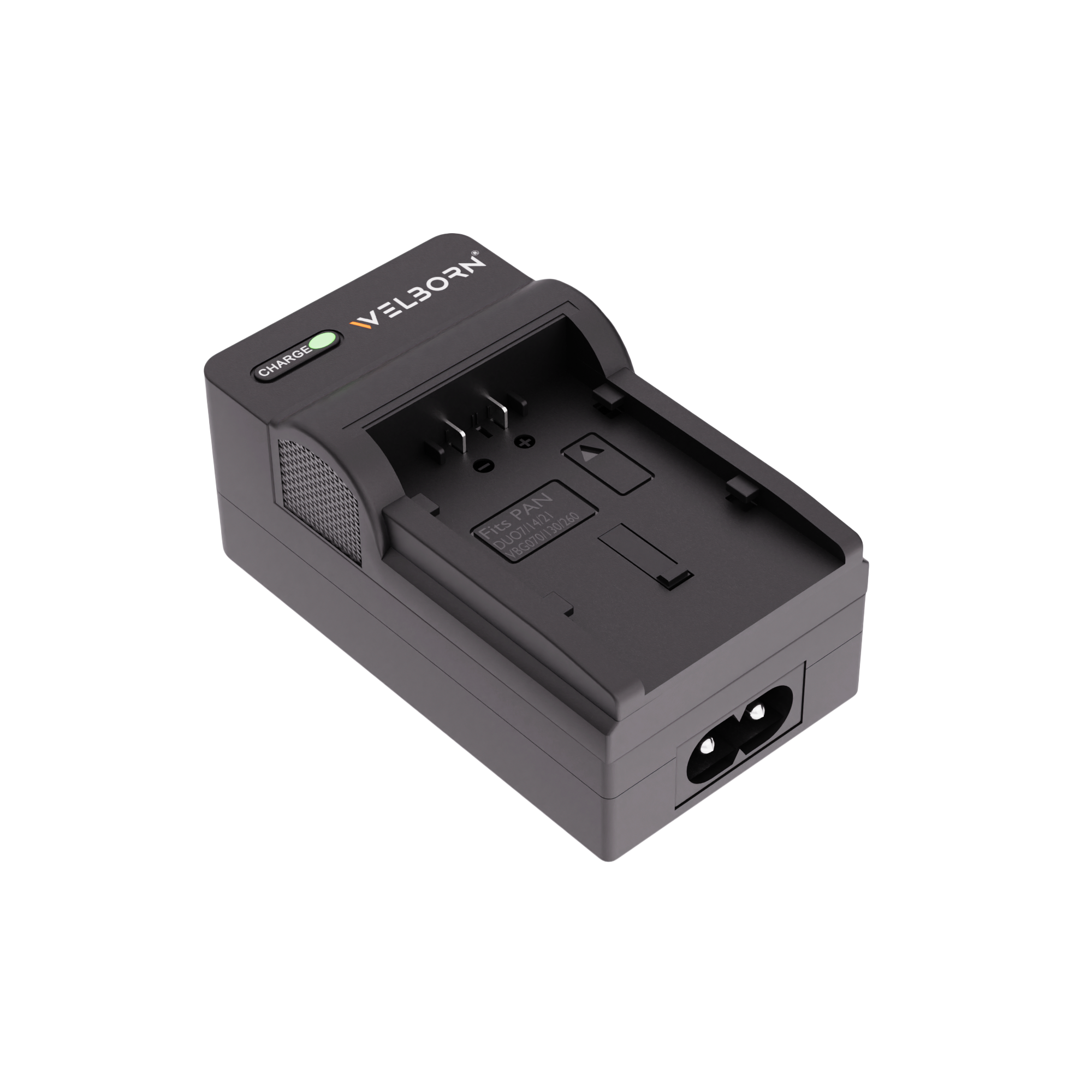 Welborn Camera Battery Charger for Panasonic VBG6 Battery Compatible with HDCHS300,TM300,HS250,SD100,HS20 AGHMC40,HMC150 HDC-SD600,SD700 SDRH40-SDRH90,SD20,SD9,HS9,SX5,AG-AC7,AC160A,AG-HMC40-AG-HMC153