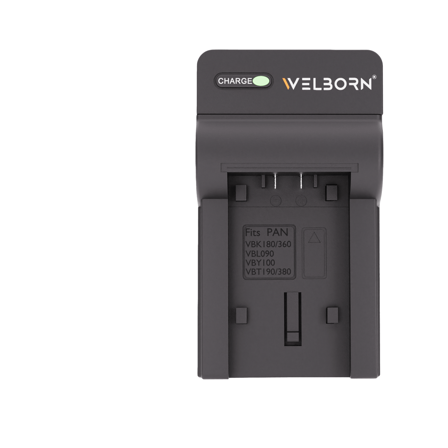 Welborn  Camera Battery Charger for Panasonic Camera Battery VW-VBK360 Compatible with Panasonic Camcorders