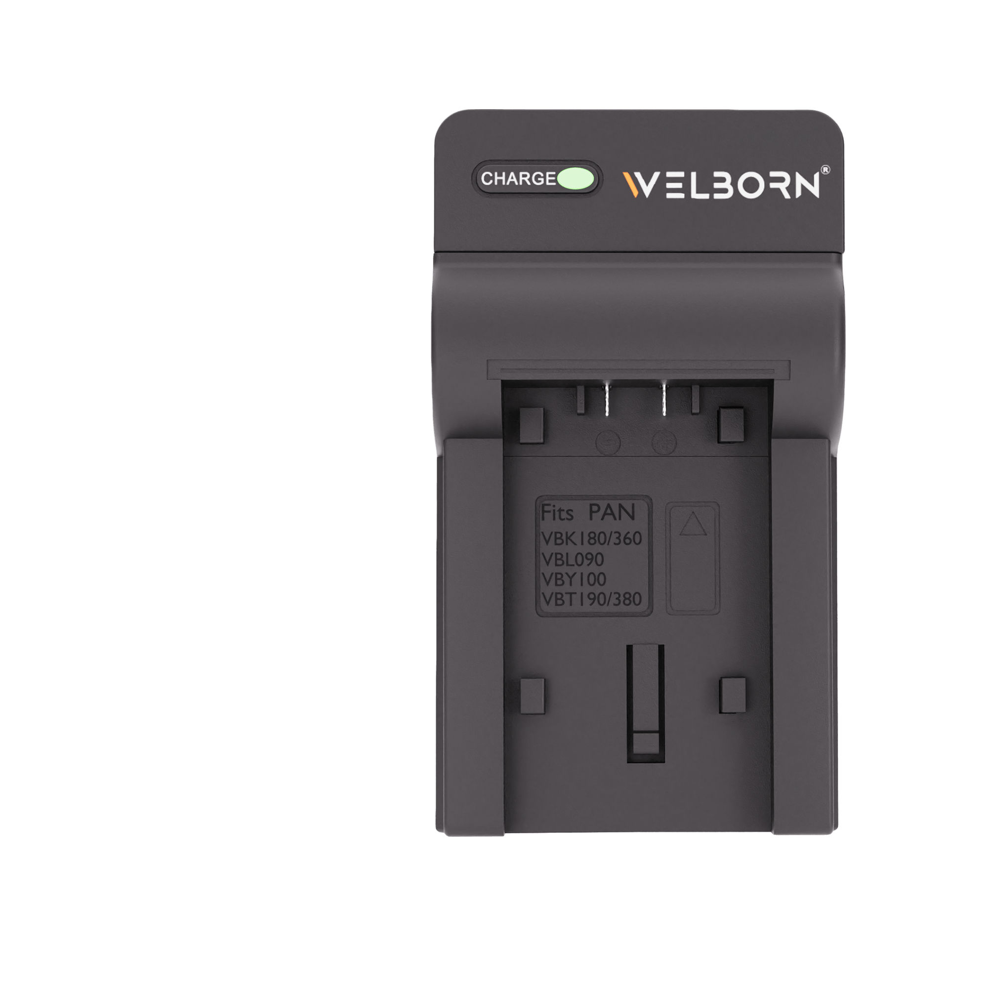 Welborn  Camera Battery Charger for Panasonic Camera Battery VW-VBK360 Compatible with Panasonic Camcorders
