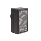Welborn  Camera Battery Charger for Panasonic Camera Battery VW-VBK360 Compatible with Panasonic Camcorders