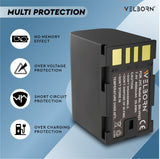 WELBORN VF823 (4000 mAh) Platinum Lithium-ion Battery Compatible with JVC GR-D Series JVC EVERIO GZ-MG Series JVC GZ-HD Series Camcorder Battery