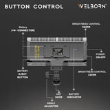 Welborn Bi-Color Dimmable 364 LED Video Light for YouTube Video, Product Photography, Makeup Shoot and More