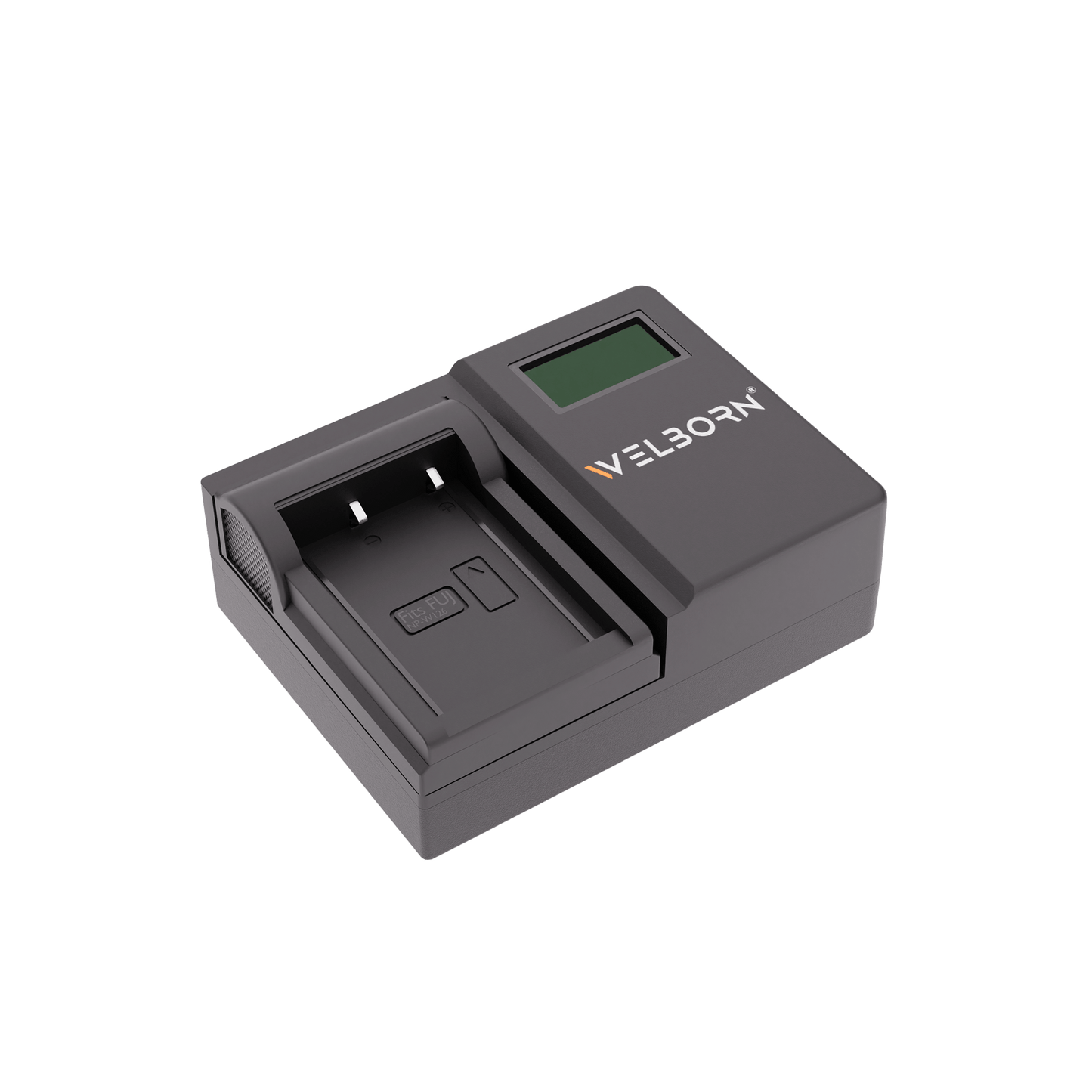 WELBORN LCD Camera Battery Charger for Fujifilm Camera Battery W126 / W126S Compatible With Fujifilm X-T1, X-T2, X-T3, X-E3, X-Pro2 Cameras