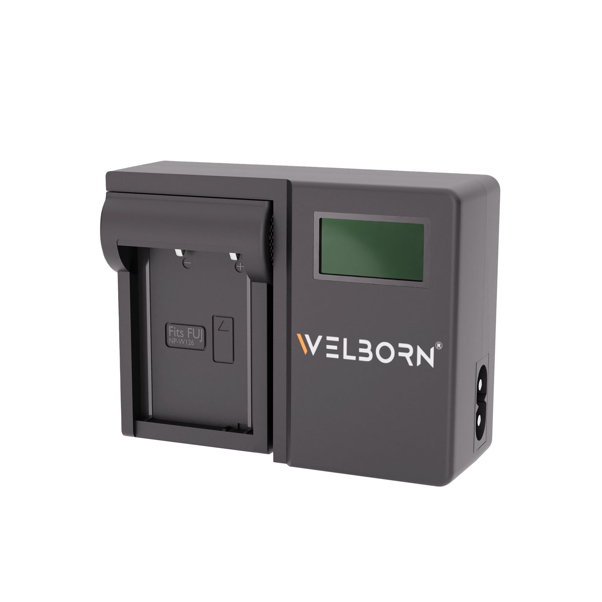 WELBORN LCD Camera Battery Charger for Fujifilm Camera Battery W126 / W126S Compatible With Fujifilm X-T1, X-T2, X-T3, X-E3, X-Pro2 Cameras