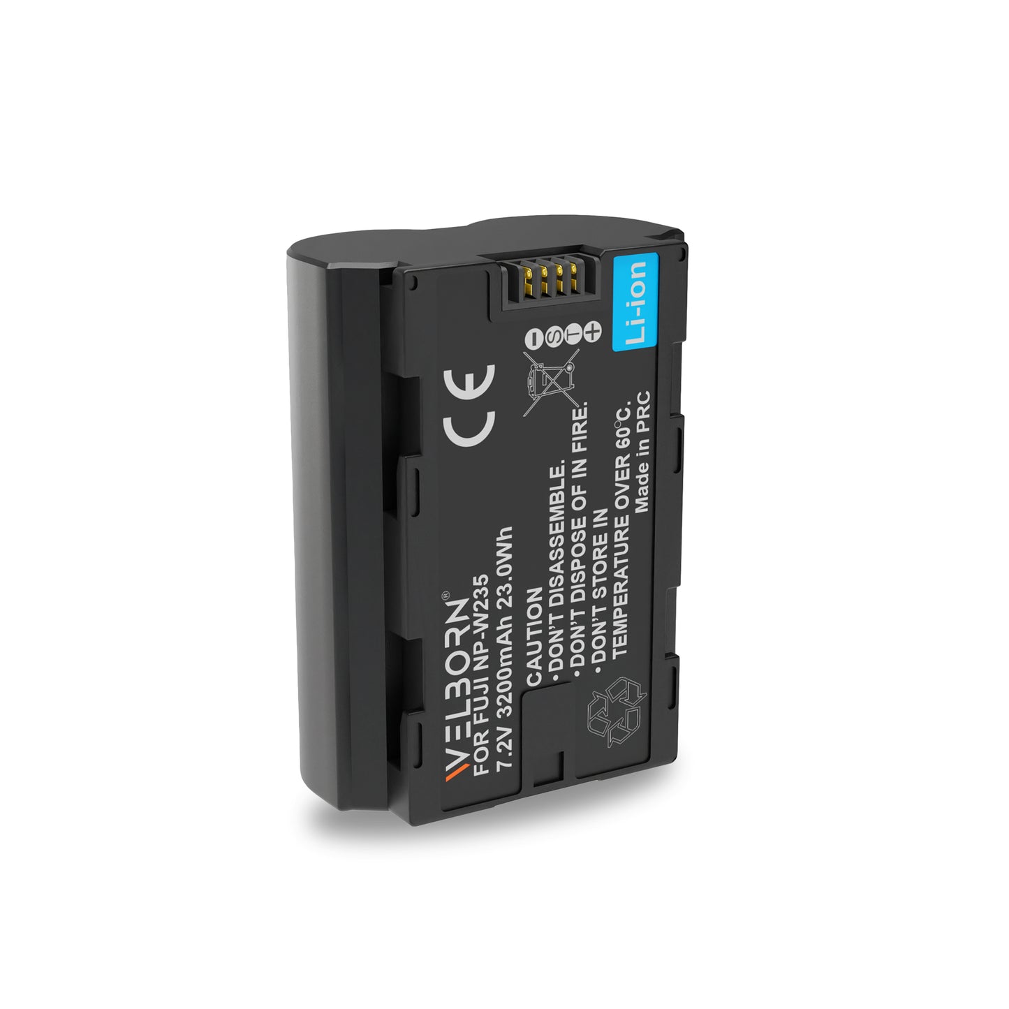 WELBORN NP-W235 Platinum Camera Battery for FUJIFILM X-T4 Camera (3200mAh)