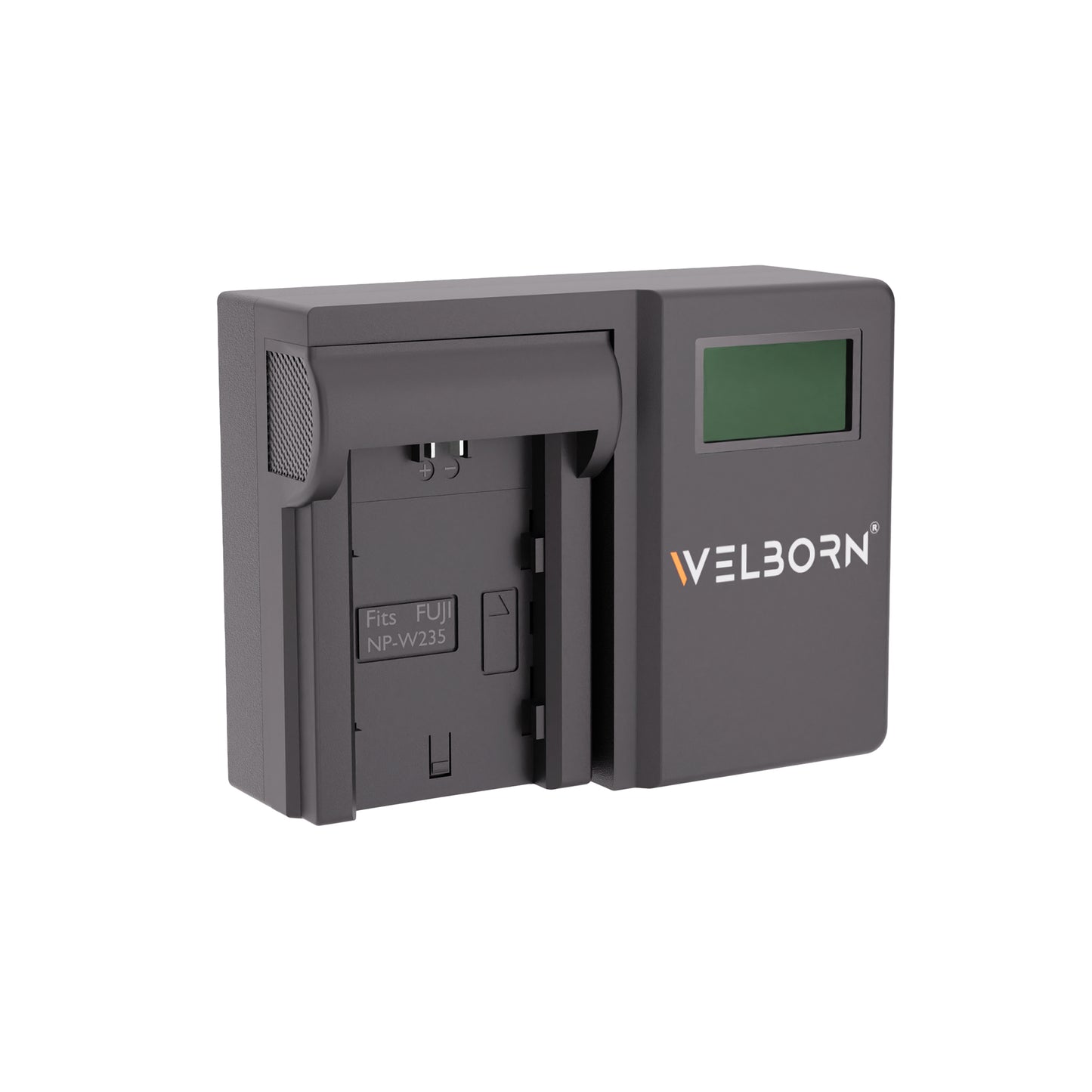 WELBORN LCD Camera Battery Charger for Fujifilm Camera Battery W235 Compatible With Fujifilm X-T4, X-T5, GFX100S Cameras