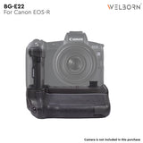 Welborn WB-BG-BGE22 Battery Grip for Canon EOS R – Enhance Your Shooting Experience