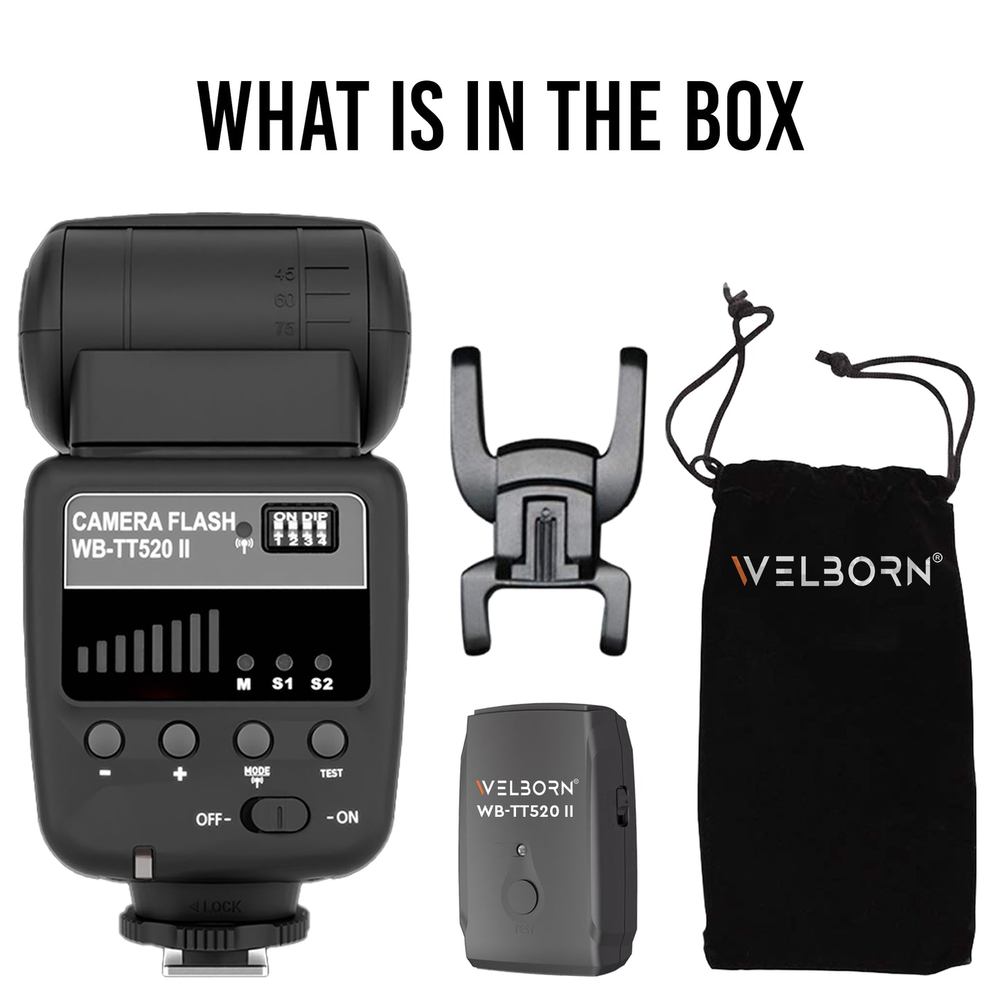 WELBORN WB-TT520II Flash with Wireless Trigger