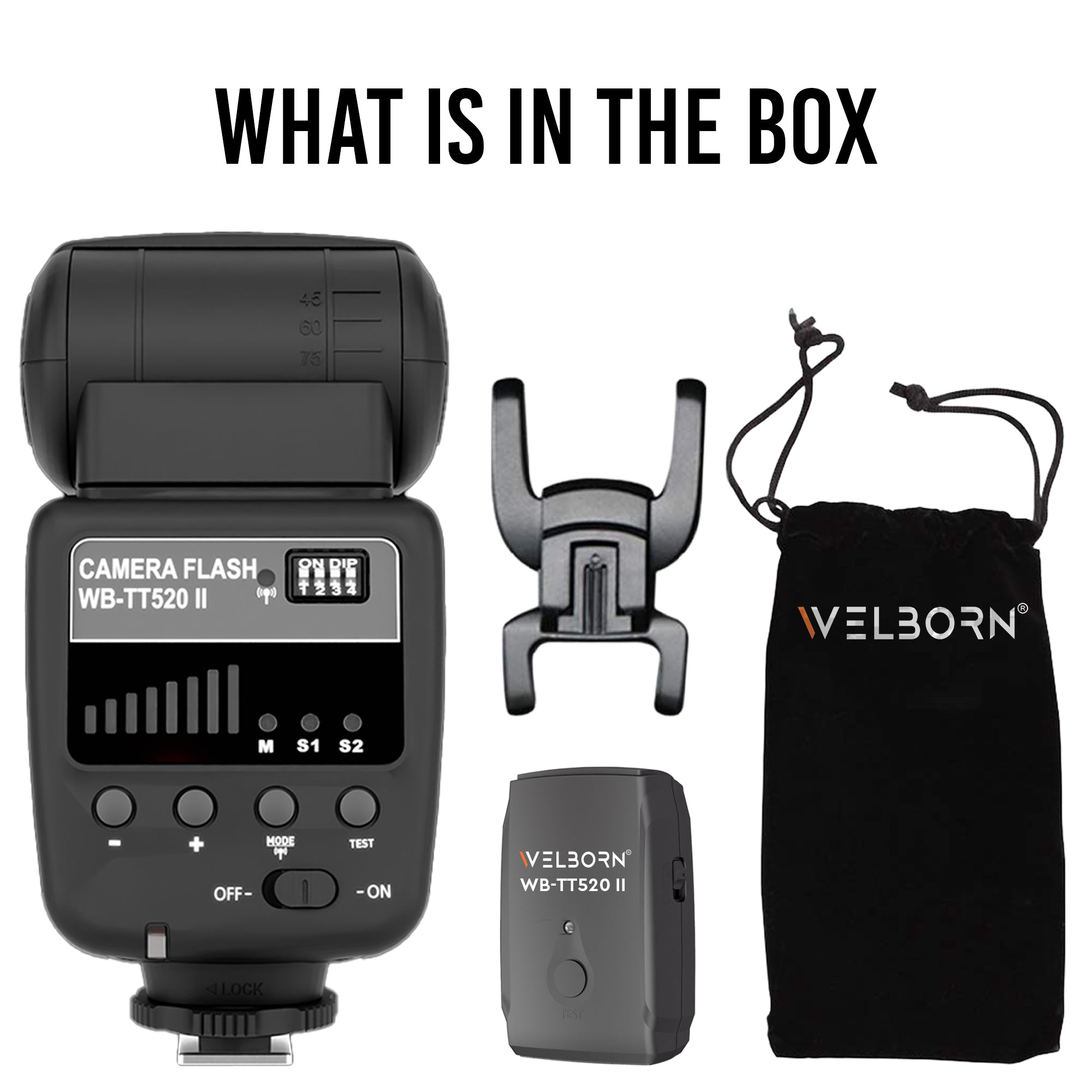 WELBORN WB-TT520II Flash with Wireless Trigger