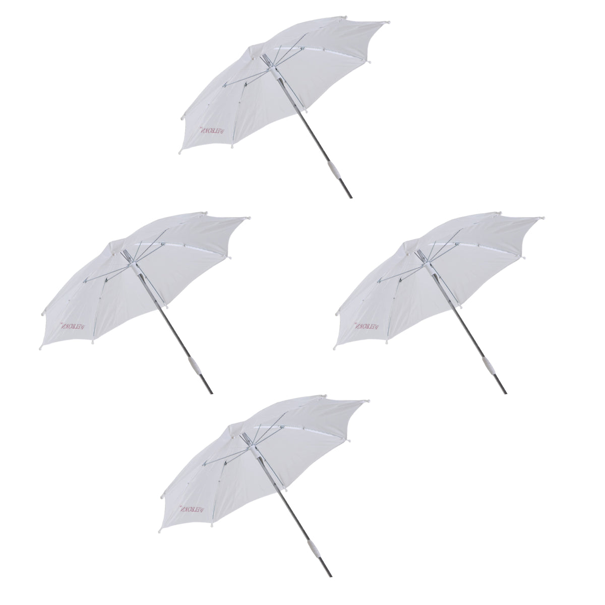 WELBORN Photographic PVC Umbrella 4 Pack of combo for Studio Lighting, Flash, Soft Light & Photo Video Shooting