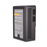 WELBORN V Mount 14.8V 150Wh Rechargeable Li-ion Battery for Broadcast Video Camcorder, V Mount Battery for Sony HDCAM, XDCAM, Digital Cinema Cameras Series and Other Camcorders